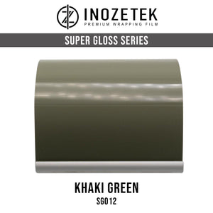Inozetek Khaki Green Gloss Vinyl