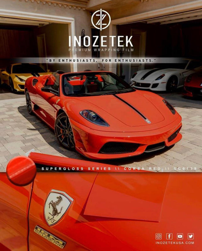 CORSA RED - SG0739 **PRE ORDER** - Inozetek Canada