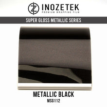 Load image into Gallery viewer, Inozetek Metallic Black Gloss Vinyl
