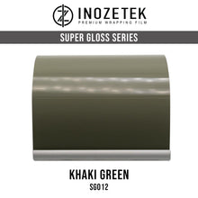 Load image into Gallery viewer, Inozetek Khaki Green Gloss Vinyl
