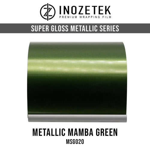 Inozetek Metallic Mamba Green Vinyl