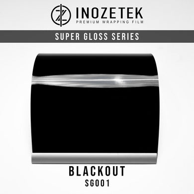 SUPER GLOSS BLACKOUT - SG001 **BACK ORDER** - Inozetek Canada